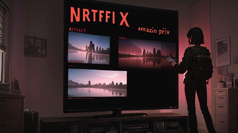 Netflixやプライムビデオ配信