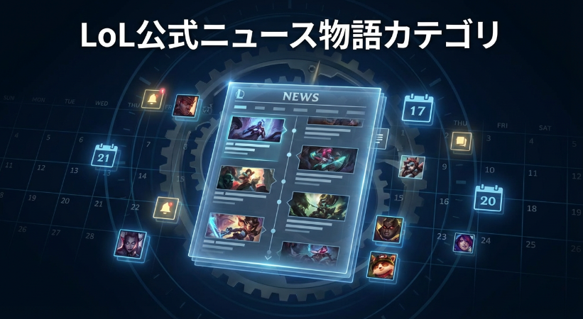 LoL公式ニュース物語カテゴリ
