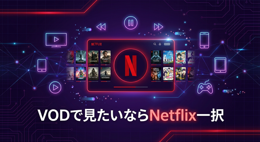 VODで見たいならNetflix一択