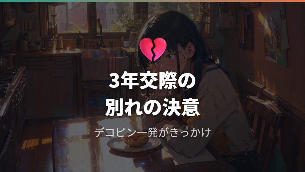 デコピン一発が別れに及ぼす影響のあらすじとネタバレ
