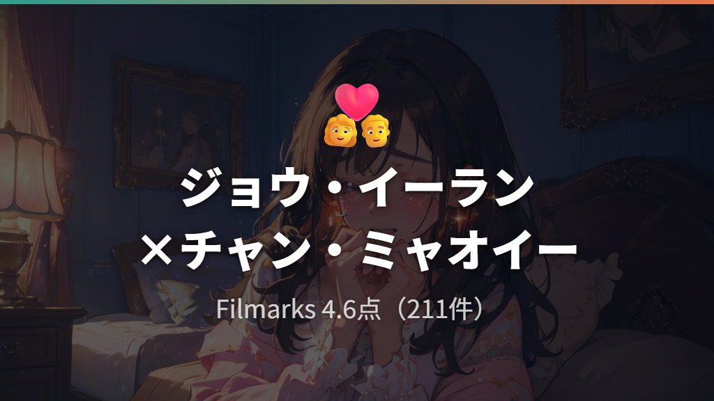 主演キャスト紹介：周翊然（ジョウ・イーラン）と张淼怡の魅力