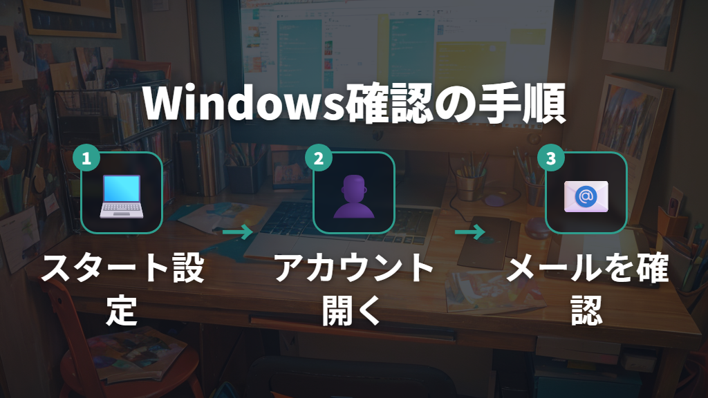 Windowsパソコンでメールアドレスがどこにあるかを確認する方法