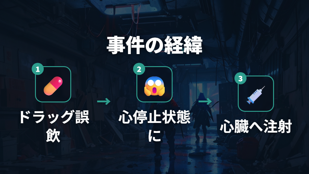 ミアの鼻血事件とオーバードーズが暗示するヴィンセントの詰めの甘さ