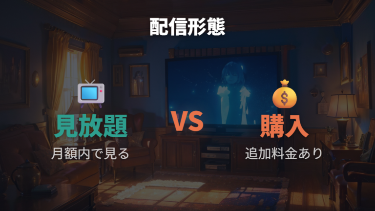 見放題とレンタルの違いで損しない選び方