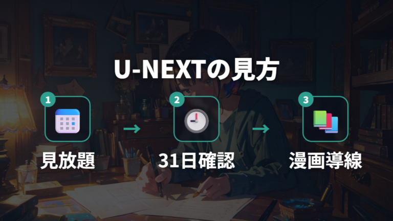 U-NEXTでの配信状況は作品ページと漫画導線も見る