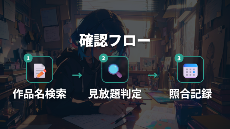 作品別の配信サービス確認方法は公式ページで最後に照合する