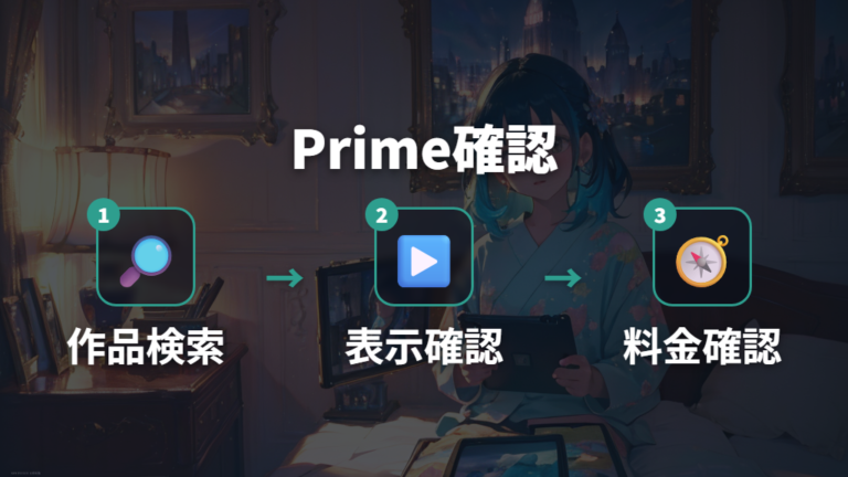 Amazonでレンタル視聴する方法は表示確認から始める