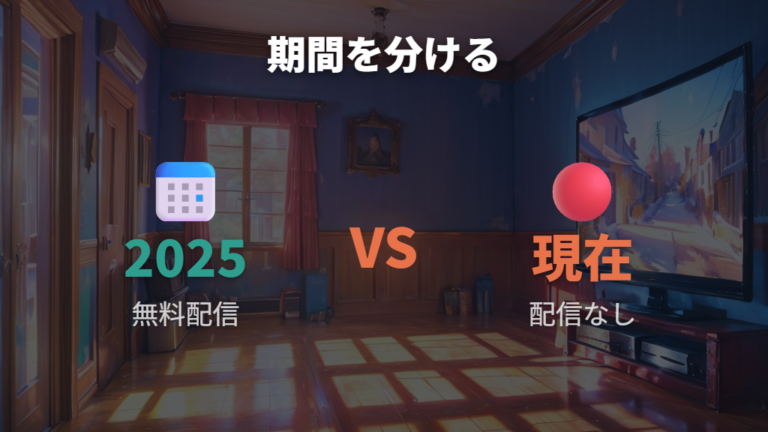 TVerは過去に無料配信実績あり、現在は要確認
