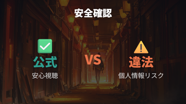 違法動画を避ける注意点は安全性と法的リスクで考える