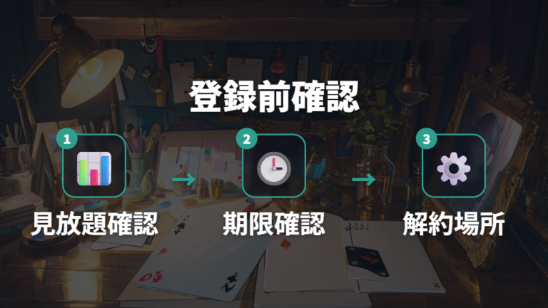 配信サービス利用時の注意点は登録前に確認する
